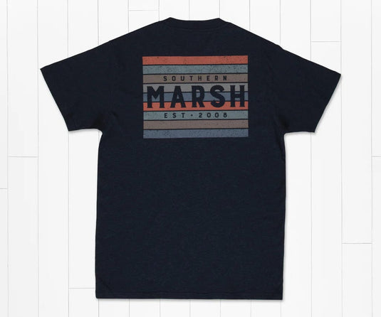 Color Bars / SM Southern Marsh Branding Color Bars Short Sleeve - Men's Southern Marsh