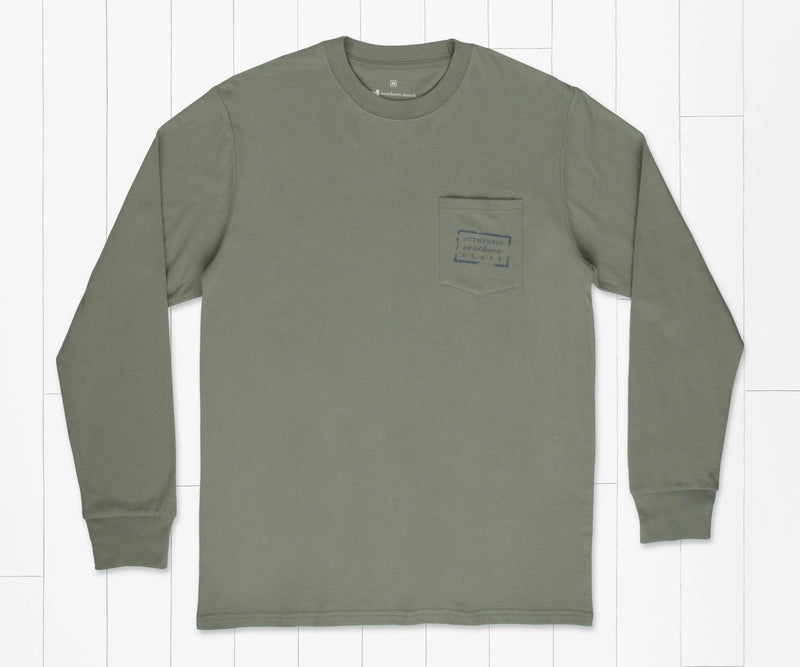 Load image into Gallery viewer, Bay Green / SM Southern Marsh Long Sleeve Authentic Rewind - Men&#39;s Southern Marsh
