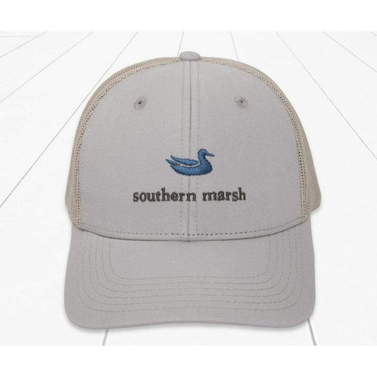 Grey Southern Marsh Trucker Hat Classic Southern Marsh