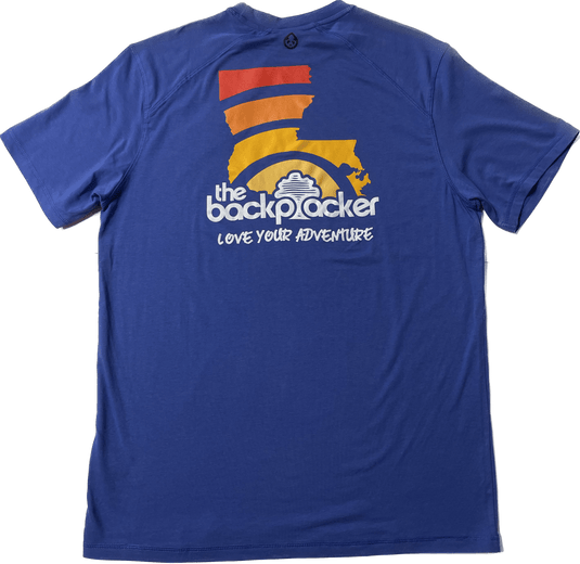 Imperial Blue / SM Tasc Carrollton Backpacker Performance Short Sleeve T-Shirt - Men's Tasc