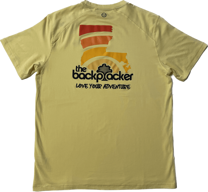 Load image into Gallery viewer, Summer Yellow / MED Tasc Carrollton Backpacker Performance Short Sleeve T-Shirt - Men&#39;s Tasc

