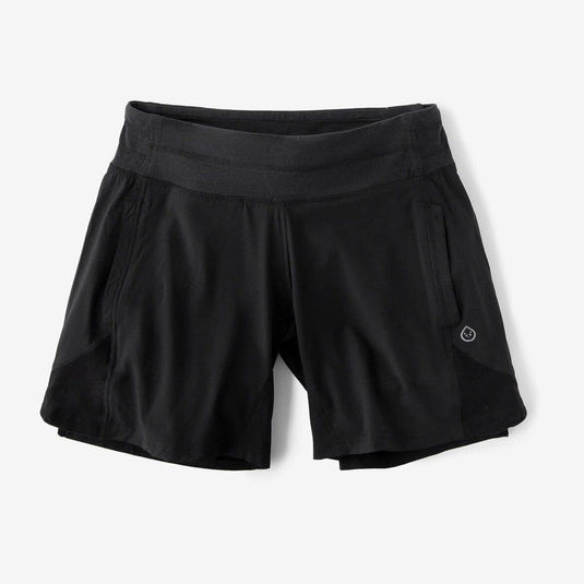 Black / SM Tasc Women's Moxy 7" Athletic Shorts Tasc