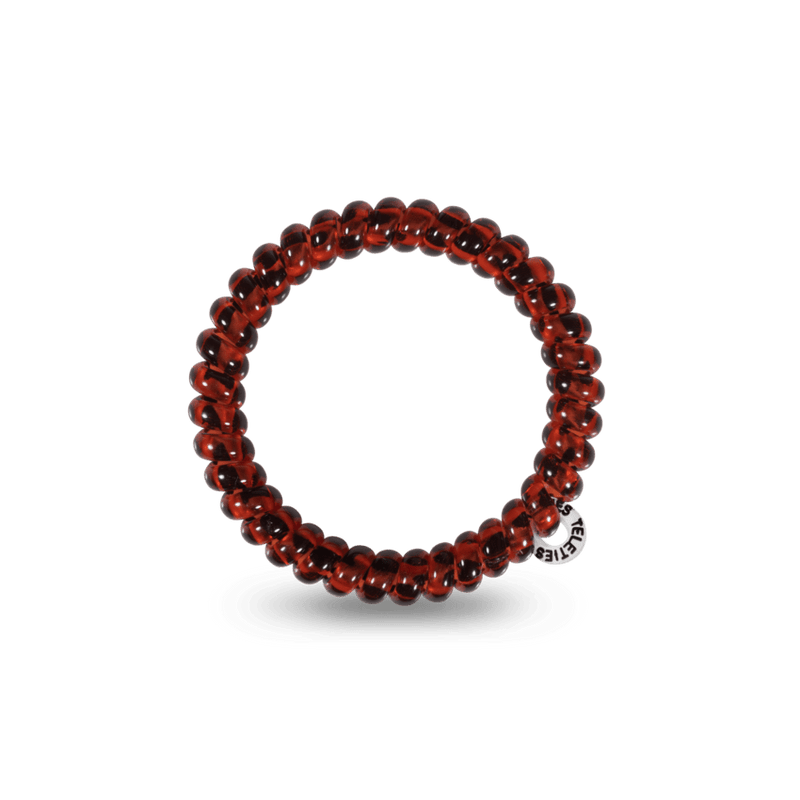Load image into Gallery viewer, TORTOISE / SM Teleties Small Hair Tie™ In Tortoise TELETIES
