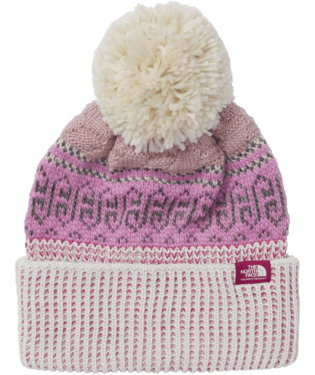 Cameo Pink/Multi/Color / 62M The North Face Baby Fair Isle Beanie - Kids' The North Face