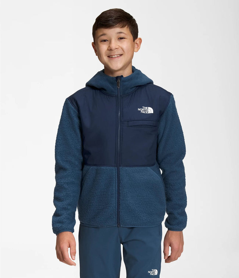 Load image into Gallery viewer, Shady Blue / 2T The North Face Forrest Fleece Full Zip - Kid&#39;s The North Face
