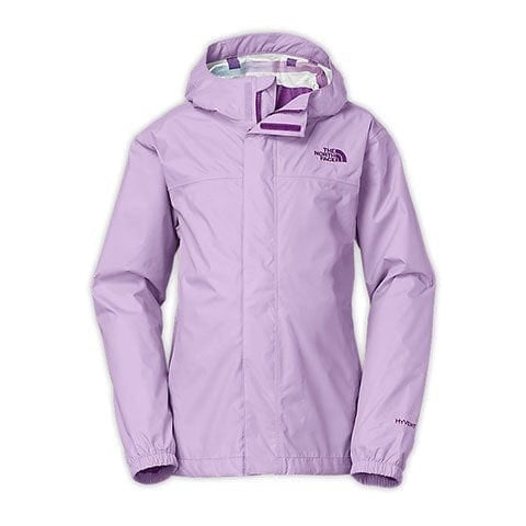 Load image into Gallery viewer, Sweet Lavender / Youth XS The North Face Girls&#39; Zipline Rain Jacket The North Face
