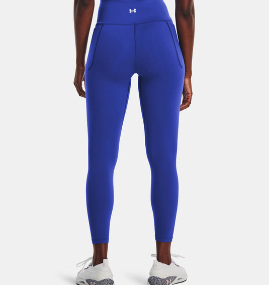Under Armour womens Motion Ankle Leggings , Victory Blue (474)/Sea Mist ,  Large