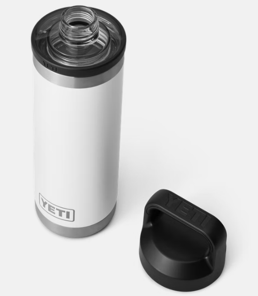 Load image into Gallery viewer, White Yeti Rambler 18 oz. Bottle Chug Yeti Coolers
