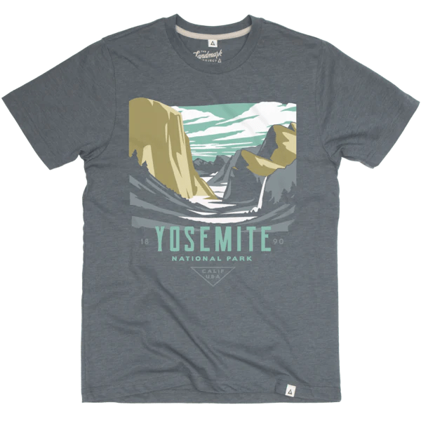 Load image into Gallery viewer, Manatee / SM Yosemite National Park Shortsleeve Tee - Men&#39;s The Landmark Project
