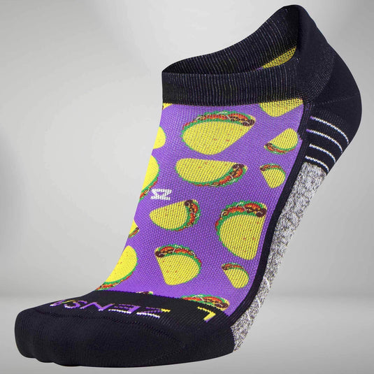 Purple / SM Zensah Women's Tacos No Show Socks Zensah